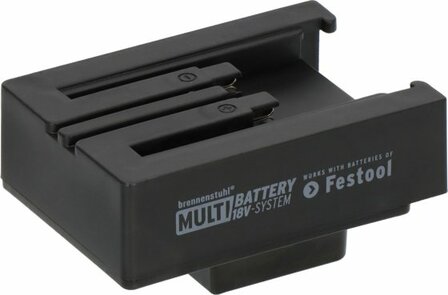 Adapter Festool voor LED bouwspots in het brennenstuhl&reg; Multi Battery 18V System