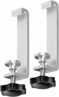 Tafelklemmen met vergrendelingsschroeven voor Alu-Office-Line stekkerdozen