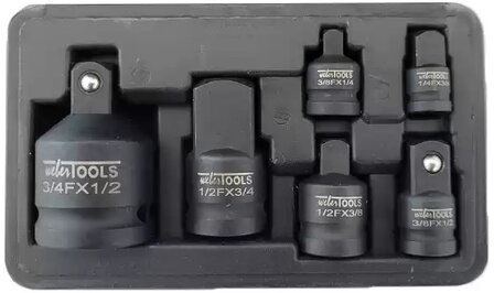 Kracht-adapter set 6-delige