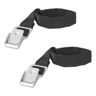 Bindriemen met metalen gesp 18mm-30cm - set van 2 stuks