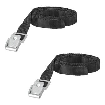 Bindriemen met metalen gesp 18mm-100cm - set van 2 stuks