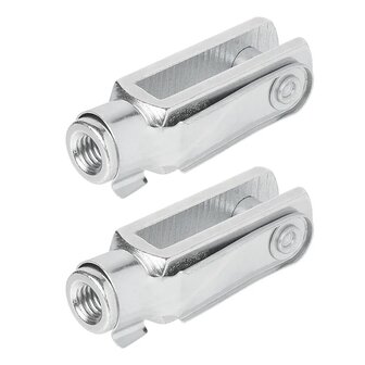 Gaffel M8 58mm - set van 2 stuks