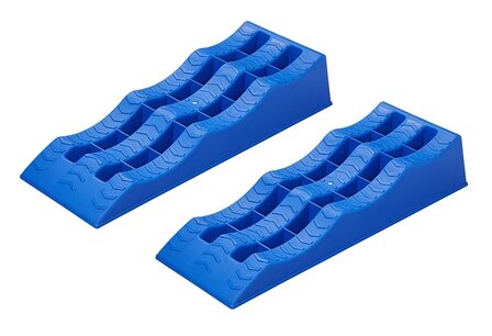 Oprijblok blauw - set van 2 stuks