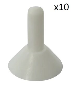 Regenkapje voor tentstok&nbsp;x10 stuks