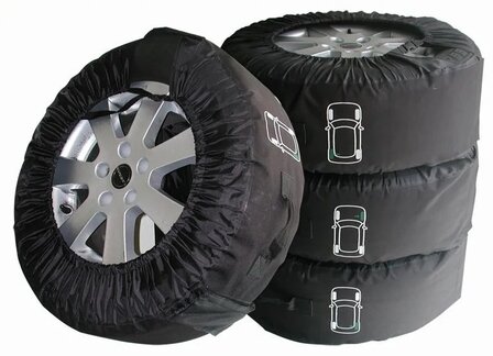 Bandenhoezen Profi - set van 4 stuks XL