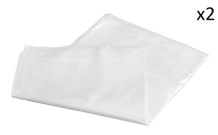 Grondzeil zonder weekmakers 3,00x4,00M LDPE 0,02mm x2 stuks