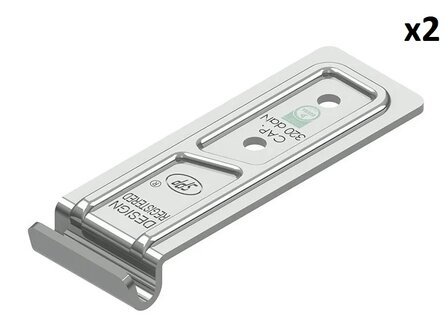 Tegenstuk voor spansluiting x2 stuks