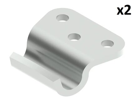 Tegenstuk voor spansluiting x2 stuks
