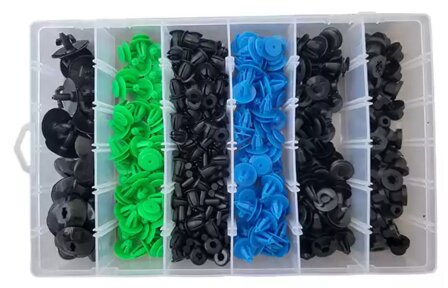 Bekleding clips assortiment Opel 300-delige