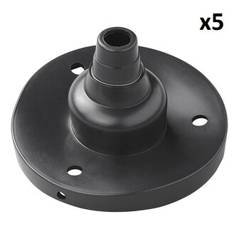 Afdichtingsrubber rond voor stekkerdoos invouwbare tule x5 stuks