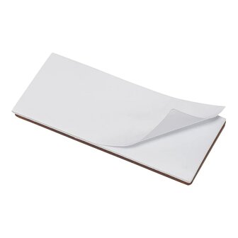 Reflector oranje 82x36mm zelfklevend x5 stuks