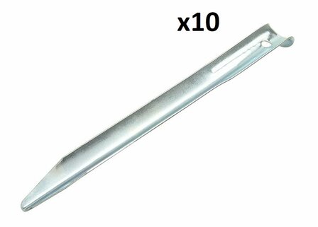 Tentharing 22cm metaal halfrond x10 stuks