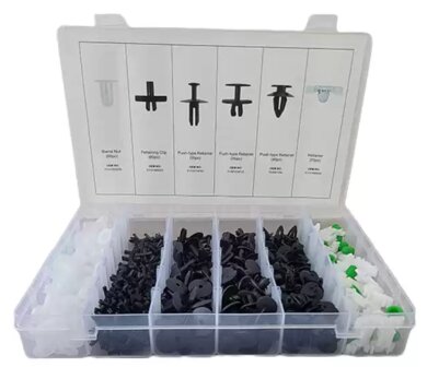 Bekleding clips assortiment BMW 290-delige