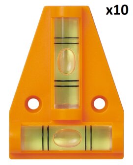 Waterpas pyramide x10 stuks