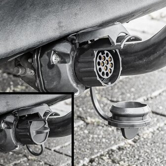 Afdekkap voor verloopstekker contra x10 stuks