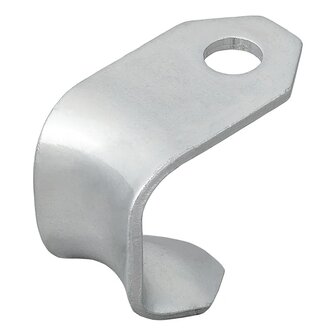 Haak schroefbaar metaal 37 x 25 x 3 mm x5 stuks