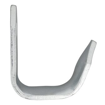 Haak schroefbaar metaal 37 x 25 x 3 mm x5 stuks