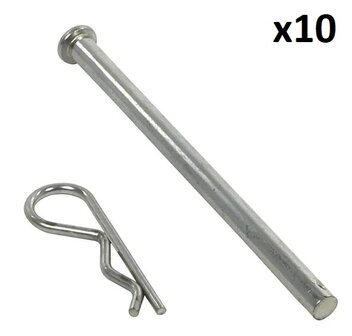 Separate metalen pen stabilisatievoet x10 stuks
