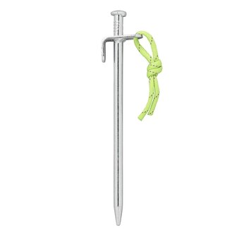 Rotspen 20 cm gegalvaniseerd staal met L-haak Heavy Duty x10 stuks