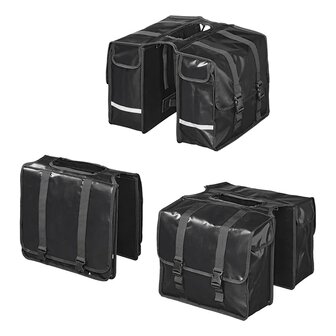 Fietstas dubbel 40L waterdicht