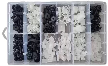 Bekleding clips assortiment Mercedes-Benz 270-delige