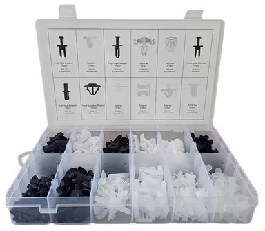 Bekleding clips assortiment Mercedes-Benz 270-delige