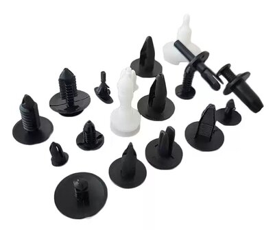 Bekleding clips assortiment Ford 415-delige