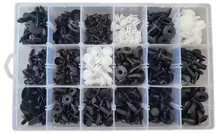 Bekleding clips assortiment Ford 415-delige