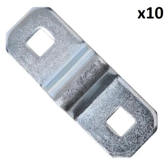 Montagebeugel voor D-ring 10mm x10 stuks