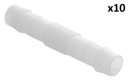 Slangtule recht 10mm x10 stuks