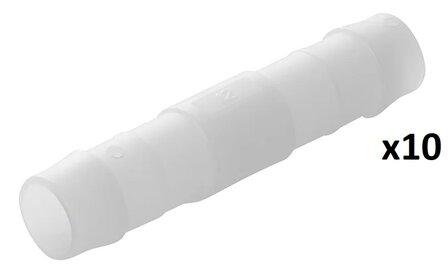 Slangtule recht 12mm x10 stuks