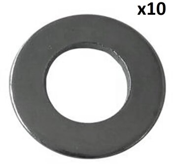 Sluitring A 13 DIN 125-ST x10 stuks