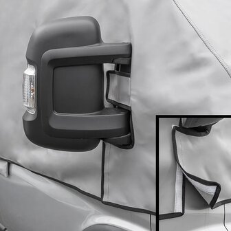 Raamafdekking grijs voor Fiat Ducato X250 vanaf 06-2006 - 2014