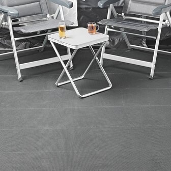 Tenttapijt ademend antraciet grijs 2,50x5,00M