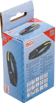 COB-LED hoofdlamp met bewegingssensor