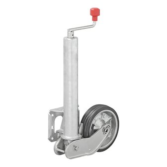 Neuswiel 60 mm velg metaal met rubberband 200 x 50 mm inklapbaar