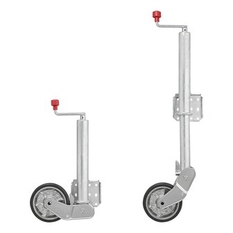 Neuswiel 60 mm velg metaal met rubberband 200 x 50 mm inklapbaar