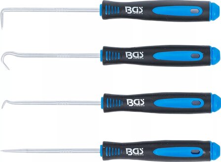 Bgs Technic Hakenset, 4 delig
