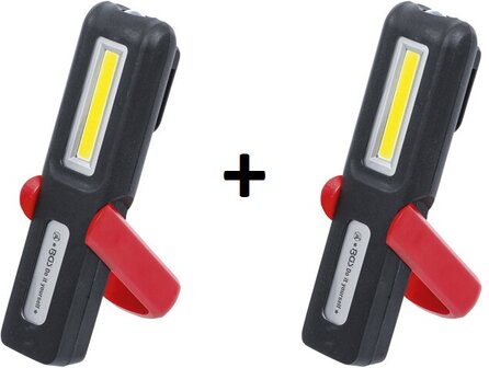 Bgs Technic COB-LED 3W werklamp x2 stuks