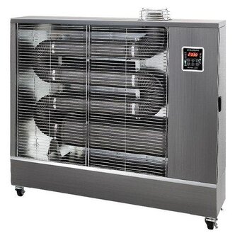 Infrarood dieselstraler Pro 16 kW silver 180-920 m&sup3;