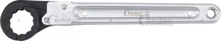 Ratel-ringsleutelset 1022 mm, 5-delig