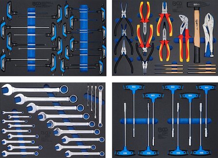 Workshop Trolley 8 Drawers with 299 Tools