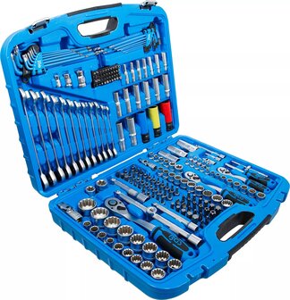 Bgs Technic Doppenset Versnellingspook (1/4) aandrijving /  (3/8) / (1/2) 218-delig