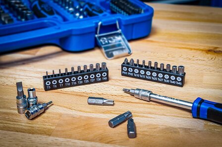 Bgs Technic Dopsleutelset zeskant (1/4) / (3/8) / (1/2) 192-dlg