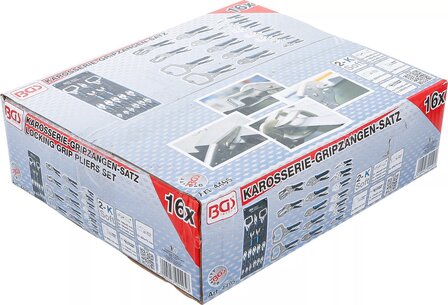 Bgs Technic Carrosserie griptangset 16-dlg