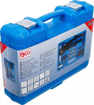 Popnageltang-set voor standaard popnagels, popmoeren en klinkbouten