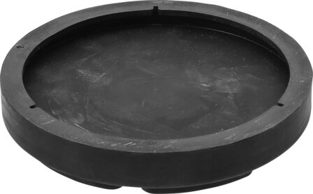 Rubberschijf voor hefplatforms diameter 140 mm