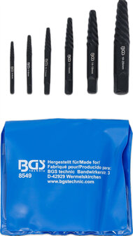 Bgs Technic Schroeven uitdraaiset 6-dlg