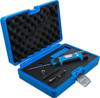 Set momentschroevendraaier met bitset (1/4) 1 - 8 Nm 22-dlg