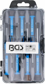 Micro schroevendraaierset T-profiel (voor Torx) 7-dlg